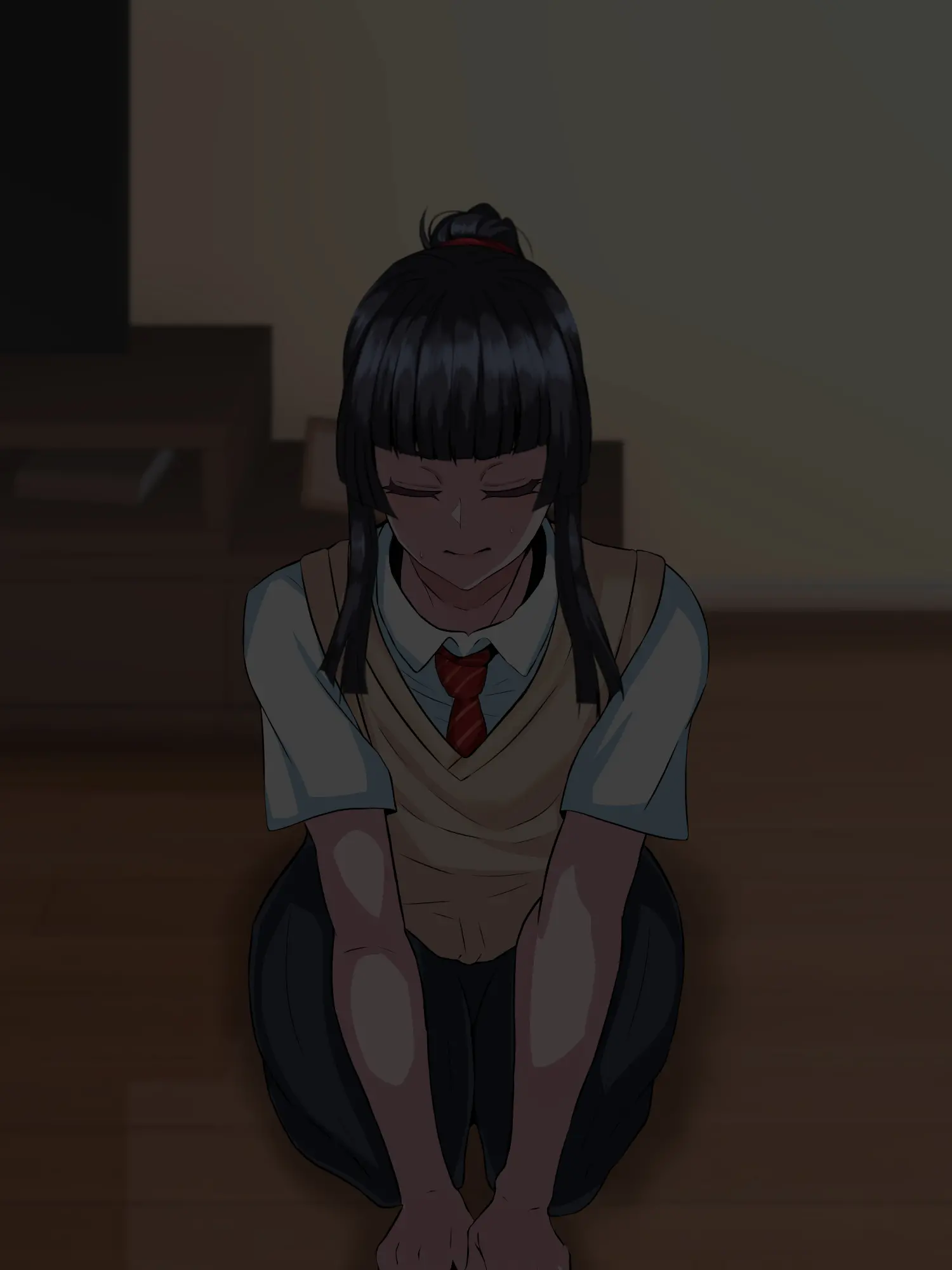 Majime De Yuiitsu No Rikaisha Datta Iinchou Ga Hitonatsu No Ma De Gakkou 1 No Kuzu Ni Otosarechau Hanashi | 성실하고 유일한 이해자였던 위원장이 한 여름 동안 학교 제일 쓰레기로 타락해버리는 이야기